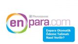 Enpara Otomatik Ödeme Talimatı Nasıl Verilir?