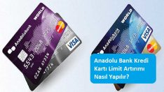 Anadolu Bank Kredi Kartı Limit Artırımı Nasıl Yapılır?