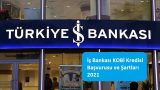 İş Bankası KOBİ Kredisi Başvurusu ve Şartları 2021