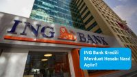 ING Bank Kredili Mevduat Hesabı Nasıl Açılır?