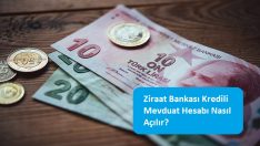 Ziraat Bankası Kredili Mevduat Hesabı Nasıl Açılır?