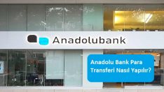 Anadolu Bank Para Transferi Nasıl Yapılır?