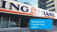 ING Bank Para Transferi Nasıl Yapılır?